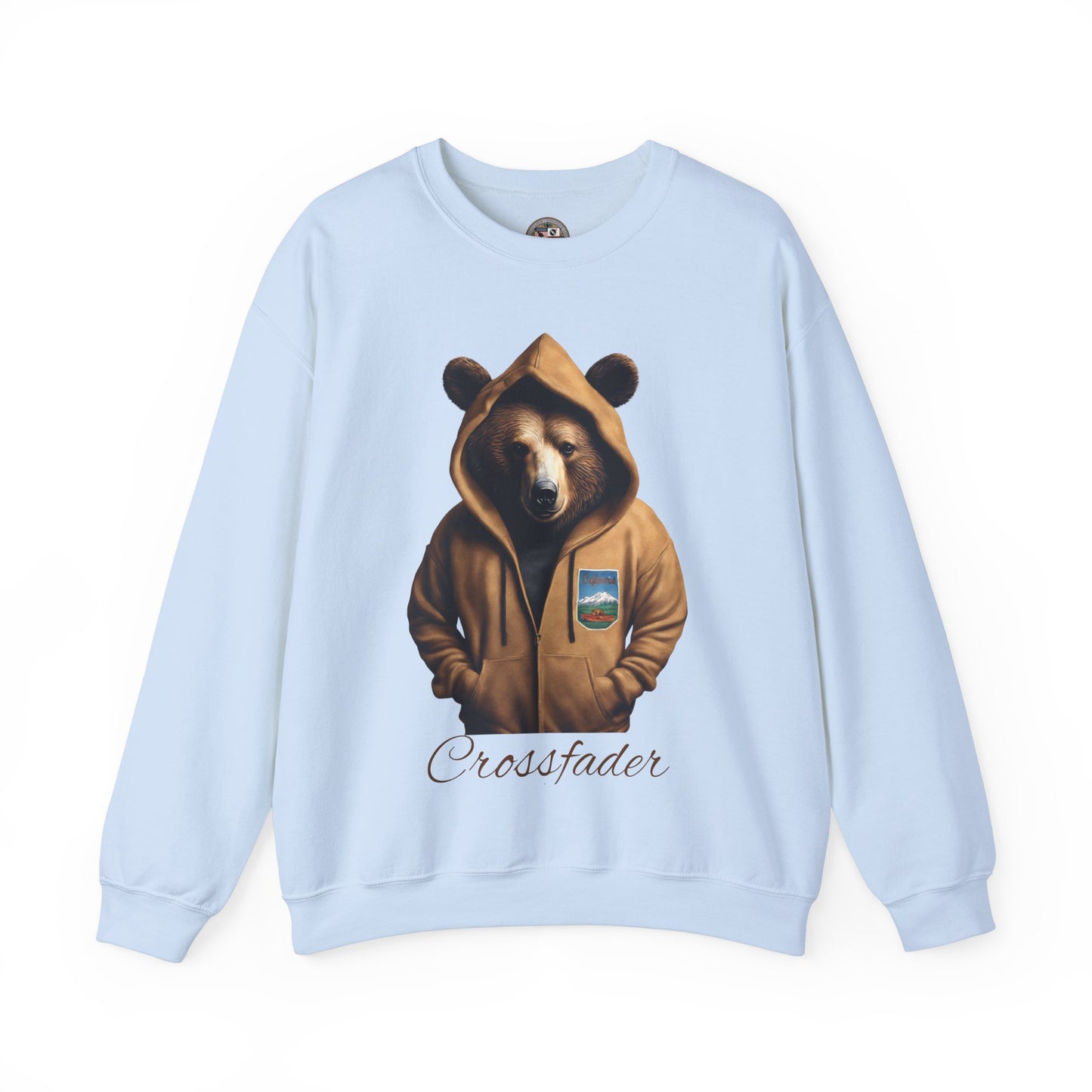Crossfader California Bear Sweatshirt Unisex Heavy Blend™ Crewneck Sweatshirt
