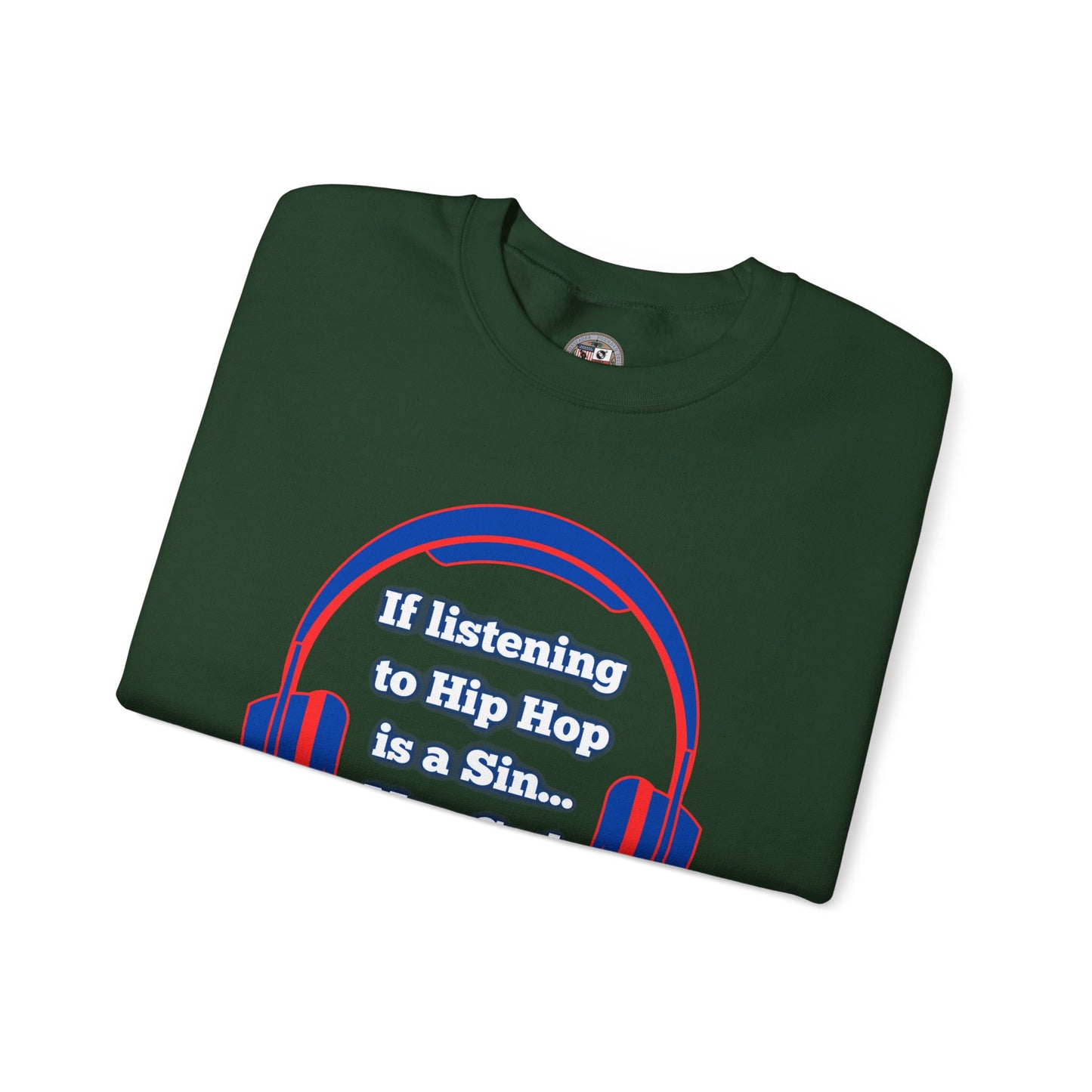 May God Forgive Me Unisex Heavy Blend™ Crewneck Sweatshirt