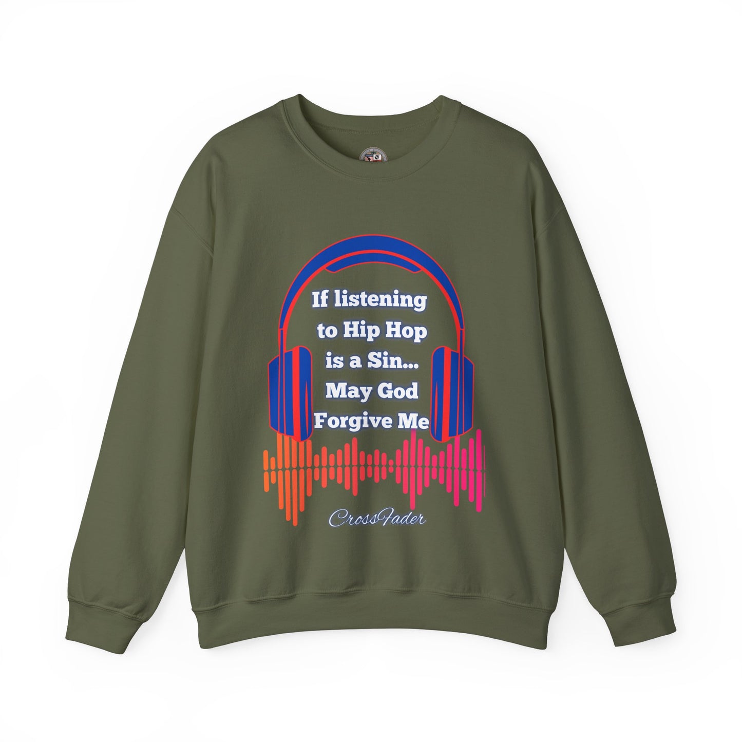 May God Forgive Me Unisex Heavy Blend™ Crewneck Sweatshirt