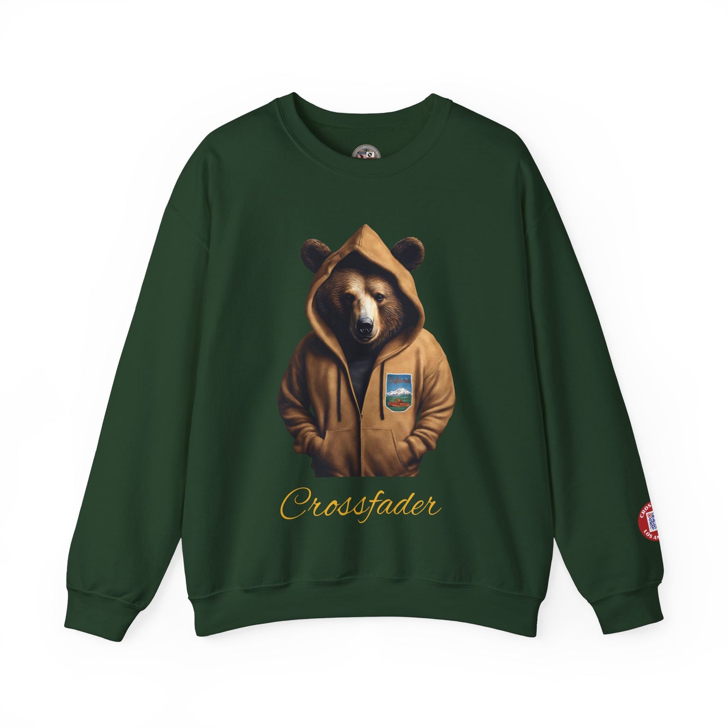 Crossfader California Bear Sweatshirt Unisex Heavy Blend™ Crewneck Sweatshirt