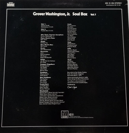 Grover Washington, Jr. - Soul Box Vol. 1