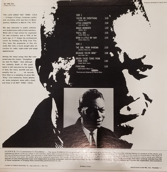 Nat King Cole - You're My Everything