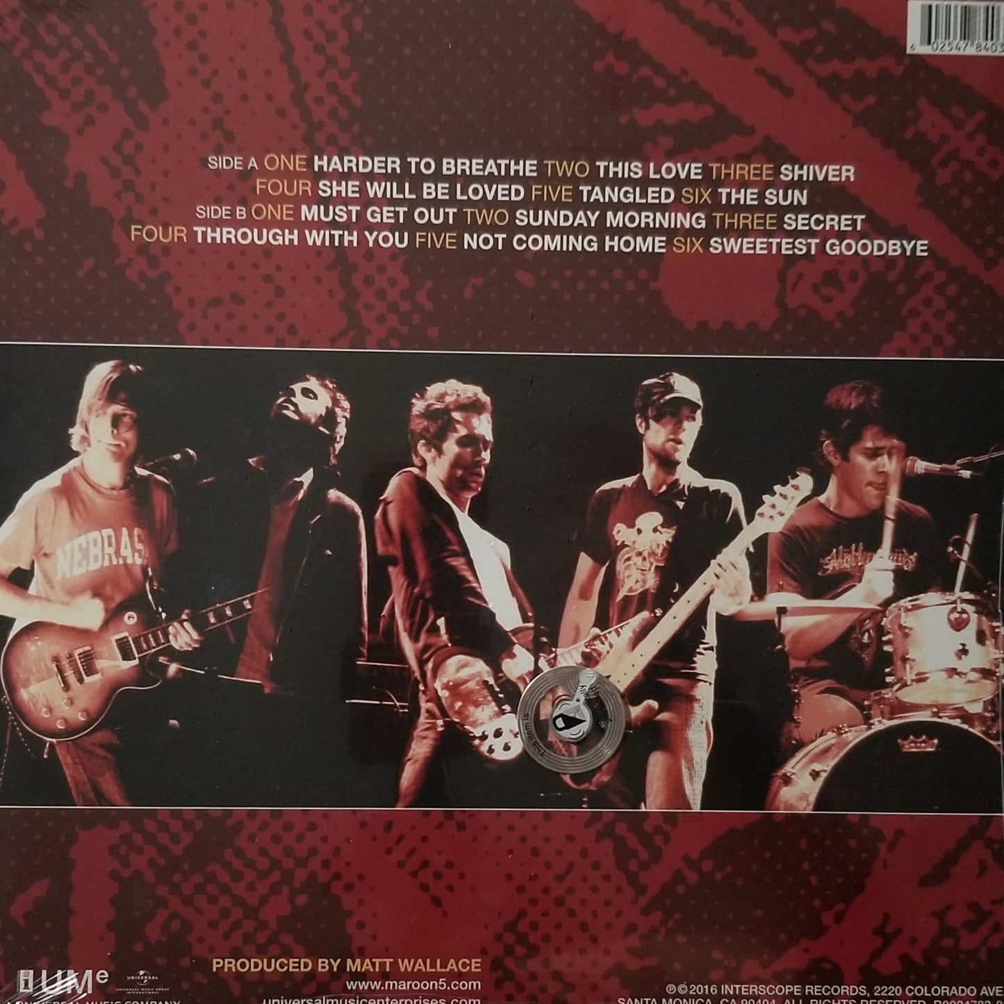 Maroon 5- Songs About Jane **NEW**