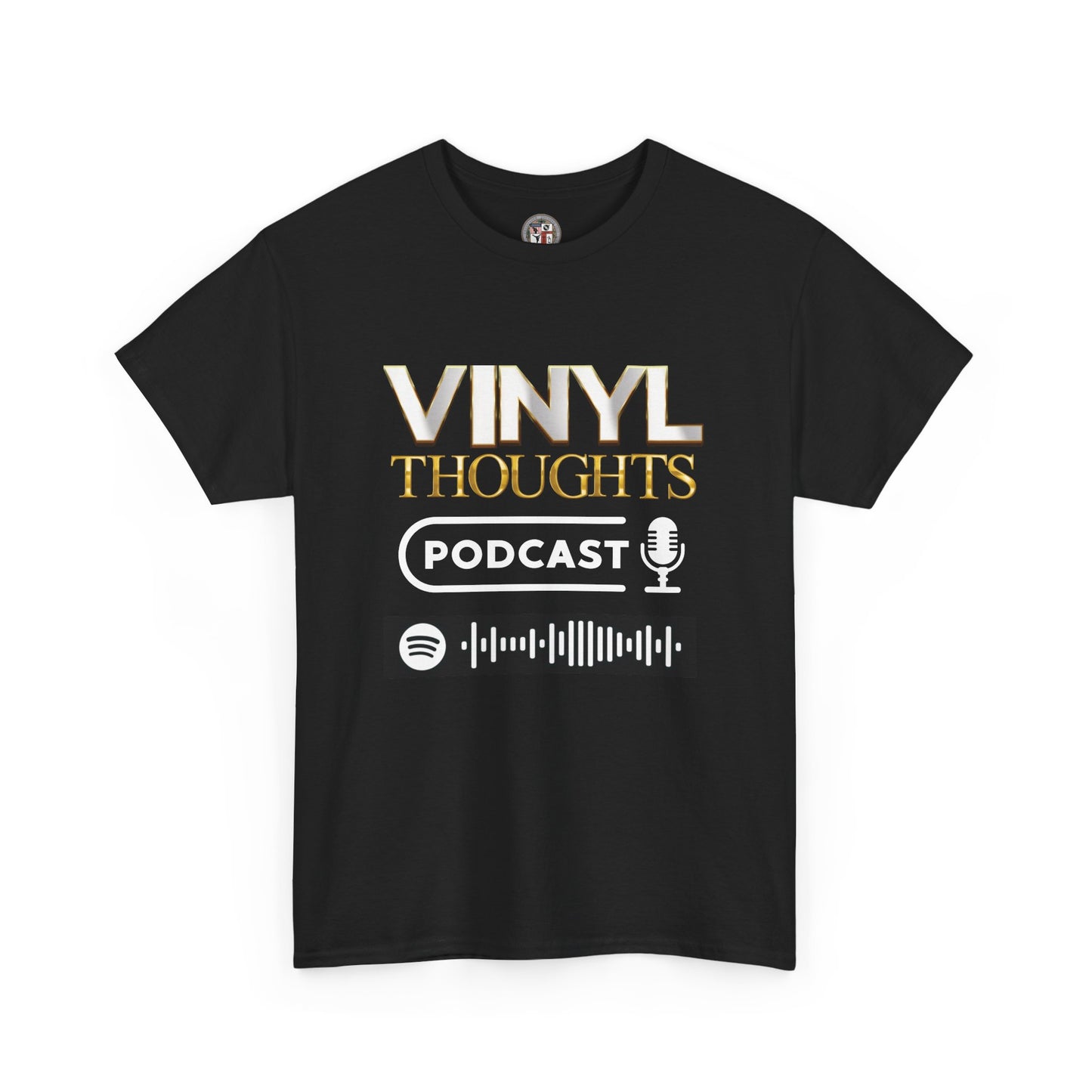 VINYL THOUGHTS PODCAST T -SHIRT
