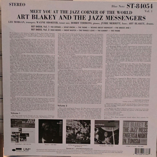 Art Blakey & The Jazz Messengers - Meet You at the Jazz Corner of the World, Vol. 1