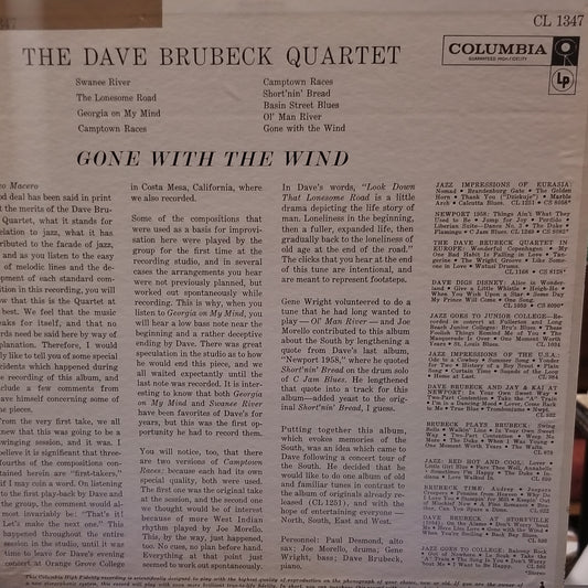 The Dave Brubeck Quartet - Southern Scene (Vinyl LP)