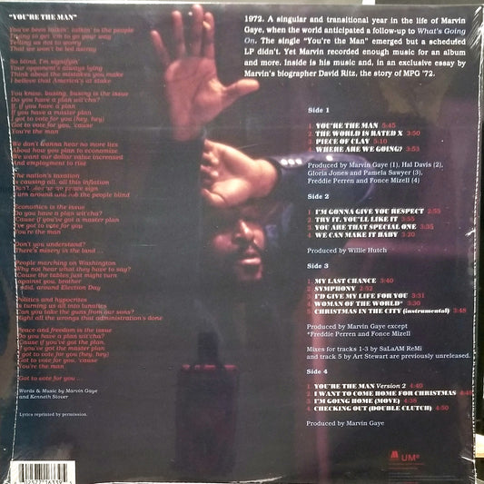 Marvin Gaye - You're The Man **Brand New/Sealed**
