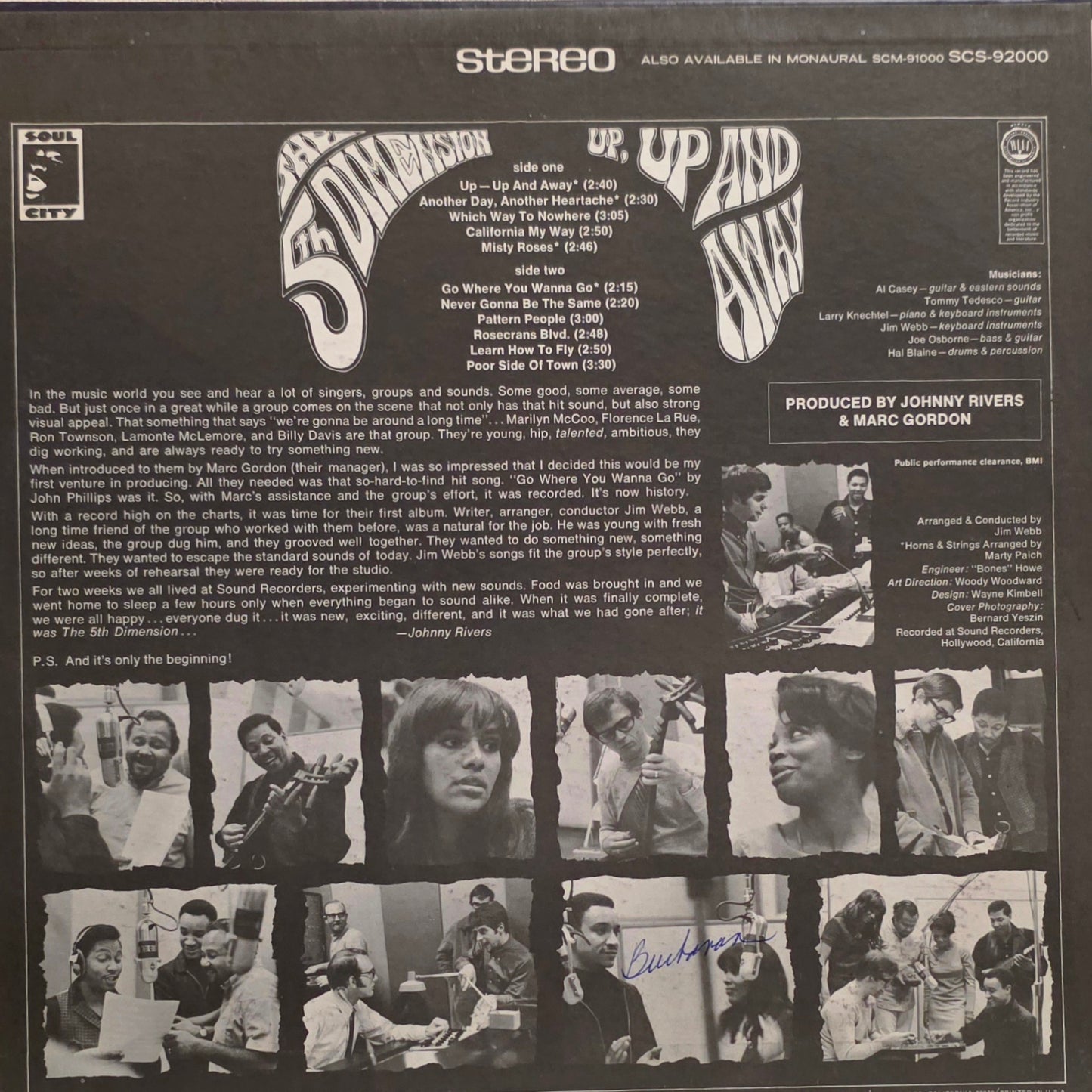 The 5th Dimension - Up, Up and Away