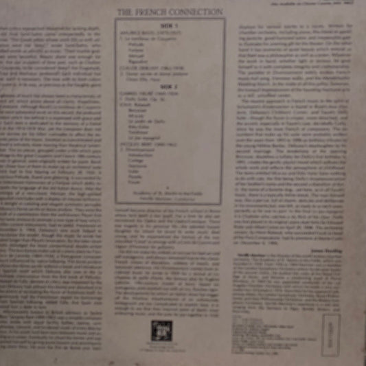 Osian Ellis, Academy of St. Martin-in-the-Fields - The French Connection: Works by Ravel, Debussy, Fauré, and Ibert