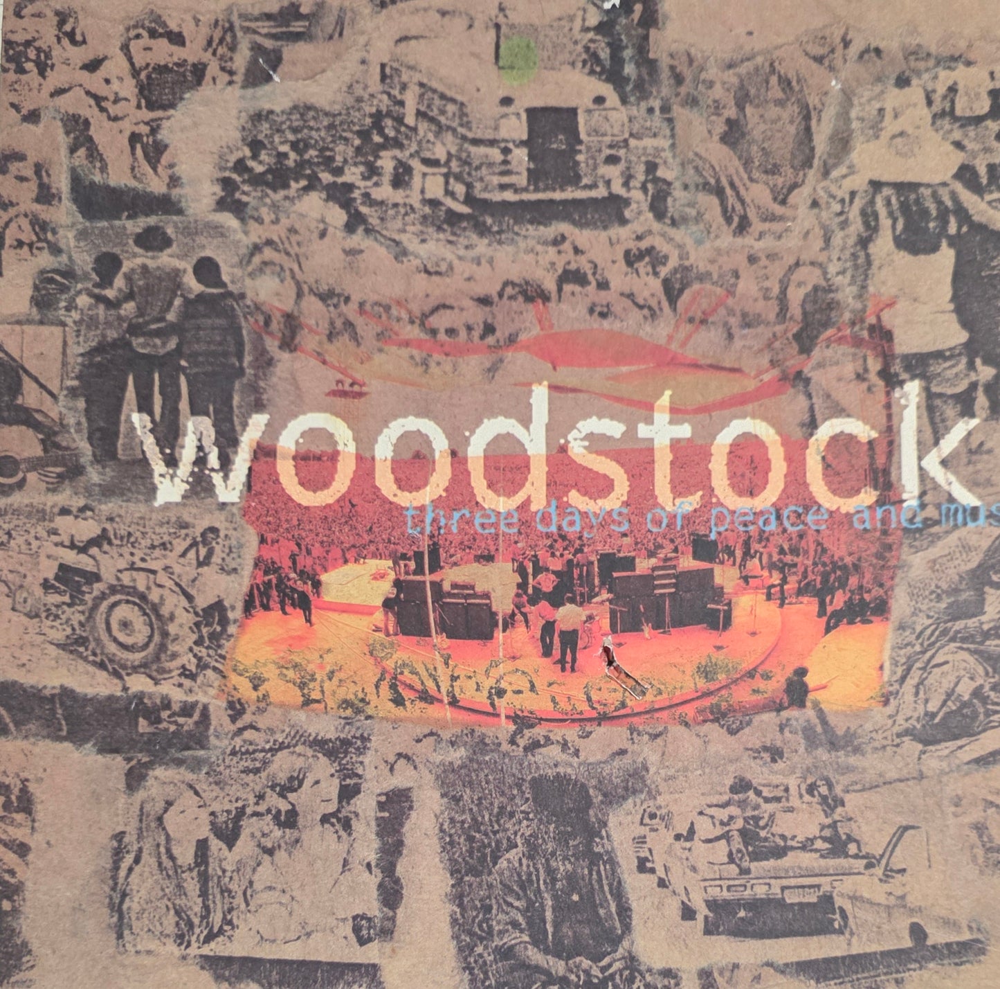 "Woodstock: Three Days of Peace and Music" 4 DISC SET