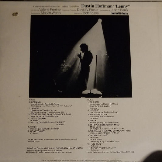 Ralph Burns - Lenny (Original Motion Picture Soundtrack)