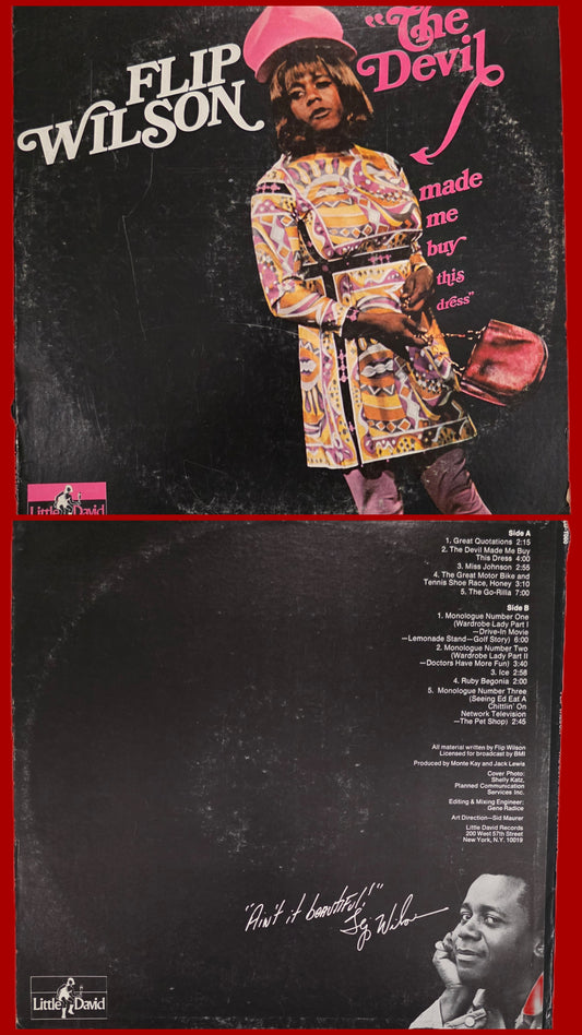 "The Devil Made Me Buy This Dress" by Flip Wilson