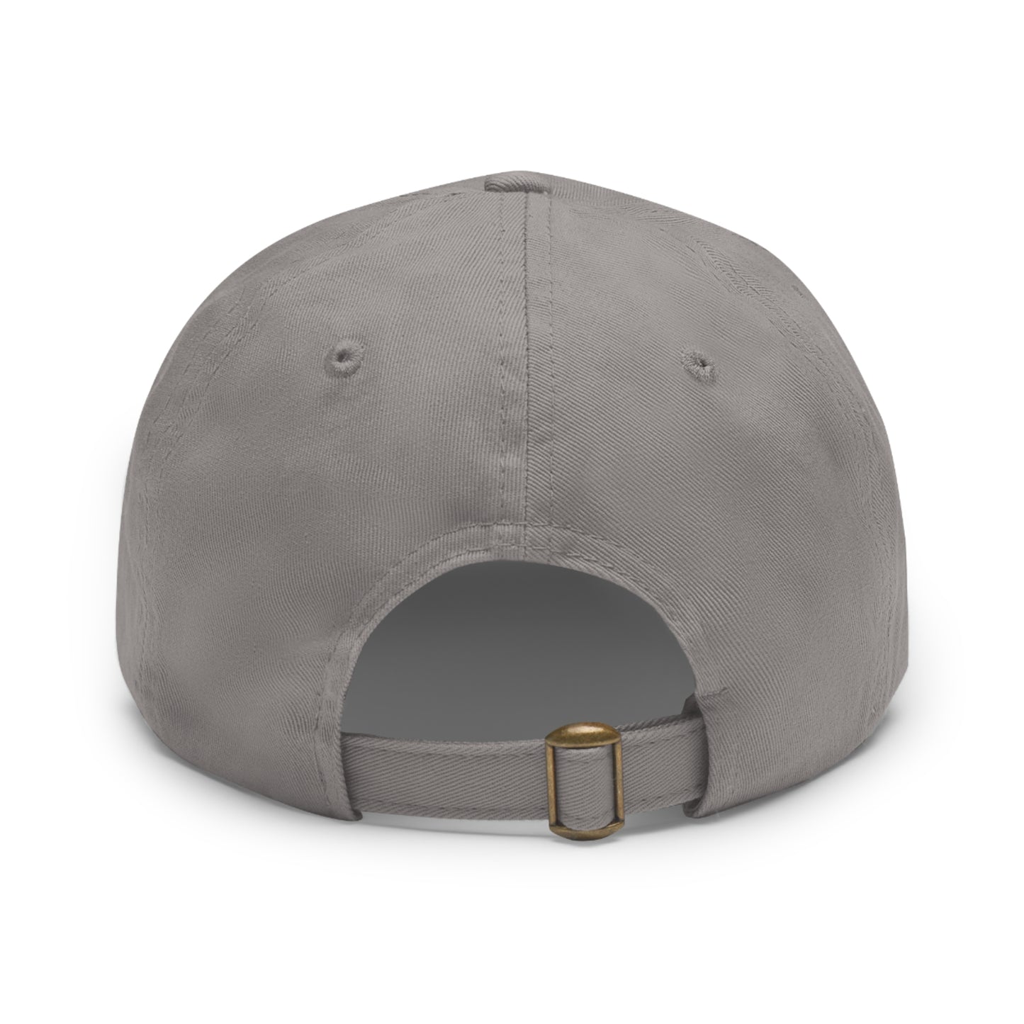 VINYL THOUGHTS PODCAST Hat with Leather Patch (Rectangle)