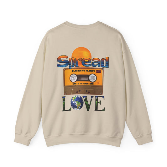 SPREAD LOVE APRIL EARTH DAY Unisex Heavy Blend™ Crewneck Sweatshirt