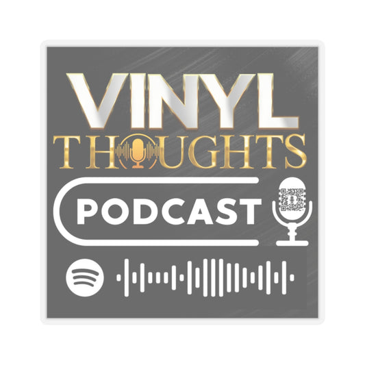 VINYL THOUGHTS PODCAST STICKER