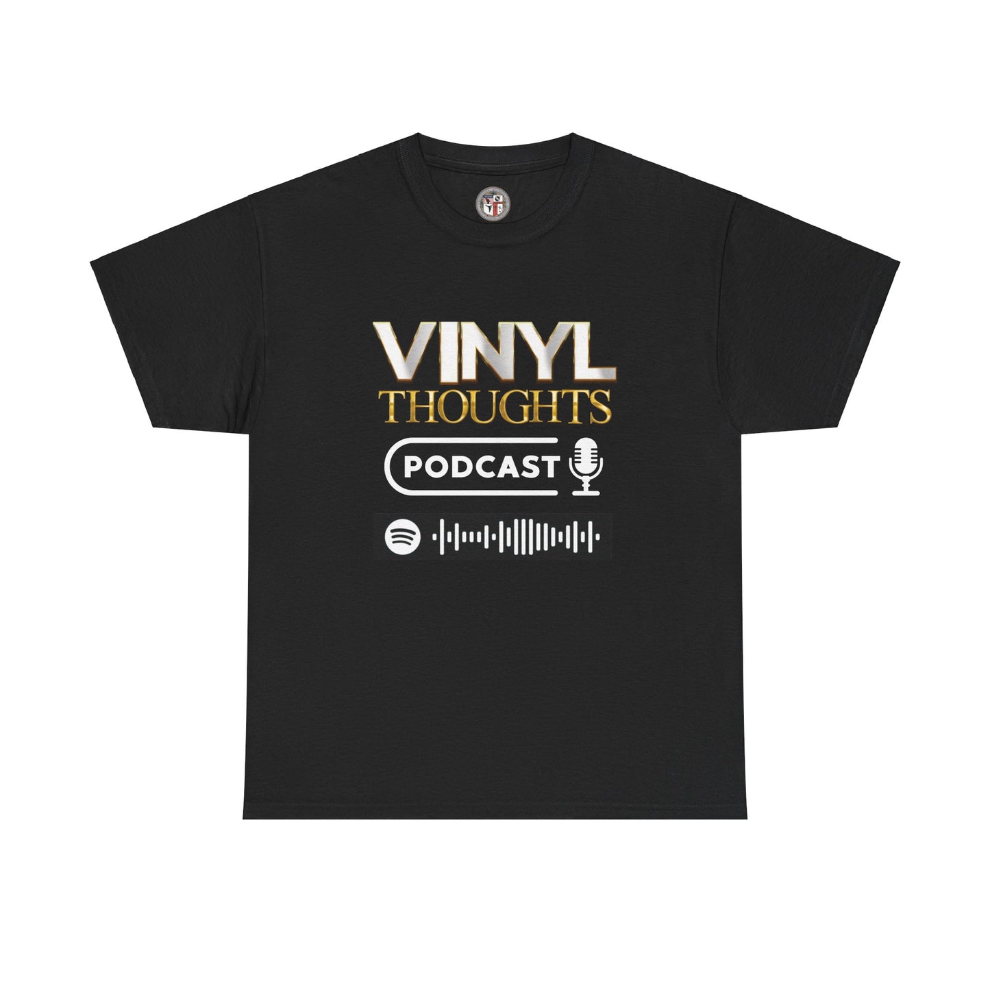 VINYL THOUGHTS PODCAST T -SHIRT