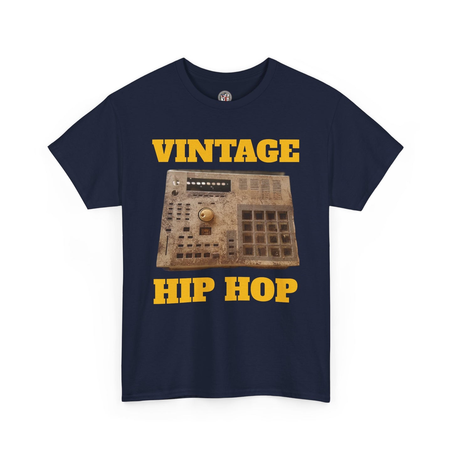 Vintage Hip Hop Beat Machine T-Shirt Unisex Heavy Cotton Tee