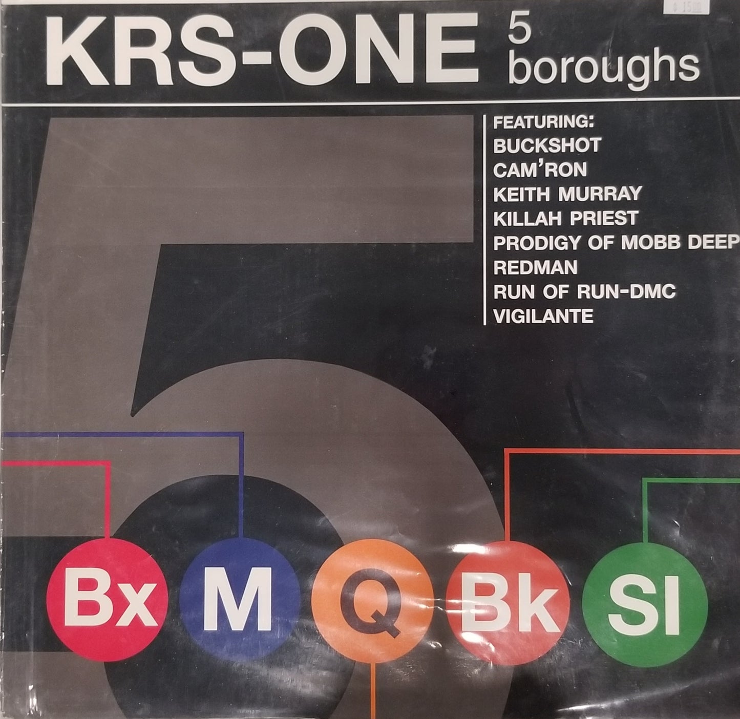 KRS-One - 5 Boroughs (12" Single)