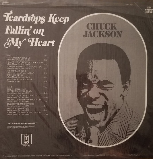 Chuck Jackson -Teardrops Keep Fallin' on My Heart