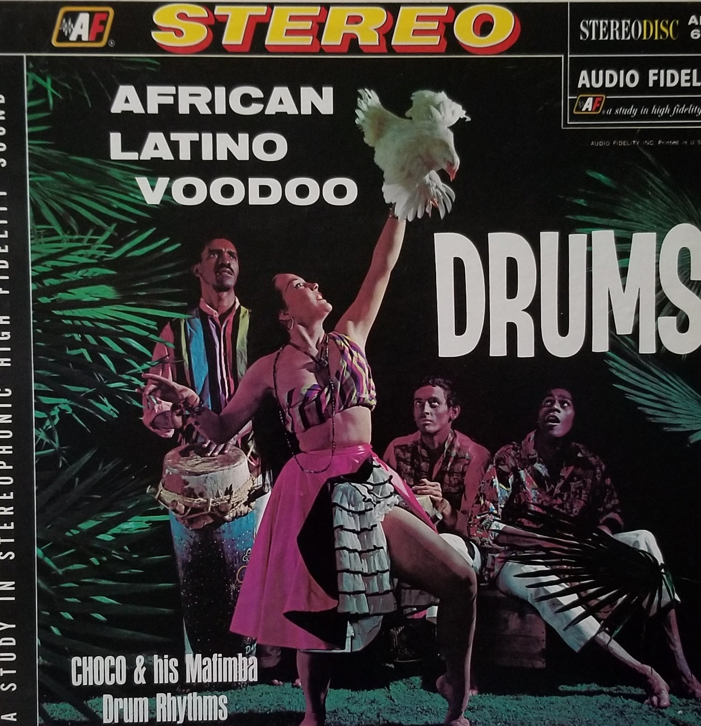 African Latino Voodoo Drums - Choco & his Mafimba Drum Rhythms