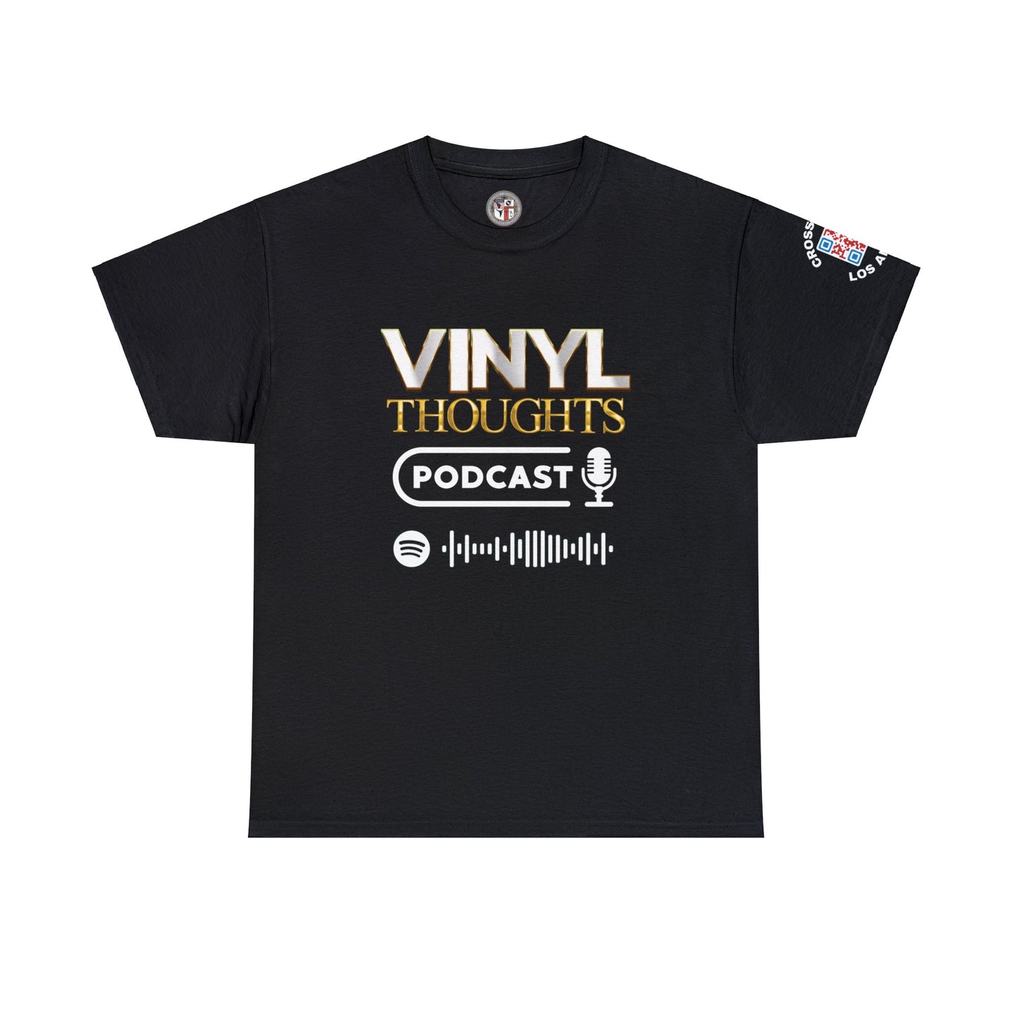 VINYL THOUGHTS PODCAST T -SHIRT