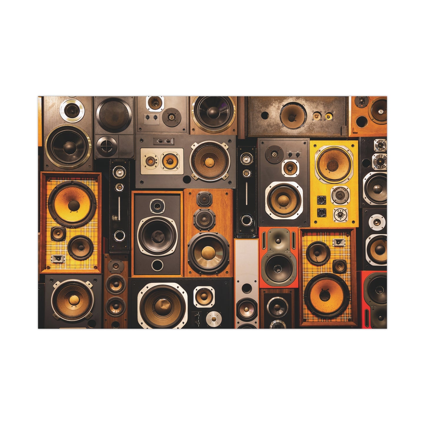 Vintage Speaker Wrapping Paper