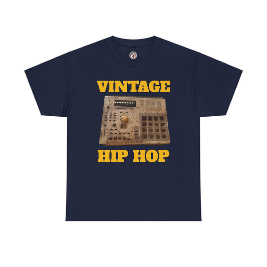 Vintage Hip Hop Beat Machine T-Shirt Unisex Heavy Cotton Tee