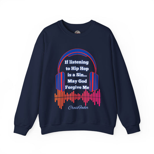 May God Forgive Me Unisex Heavy Blend™ Crewneck Sweatshirt