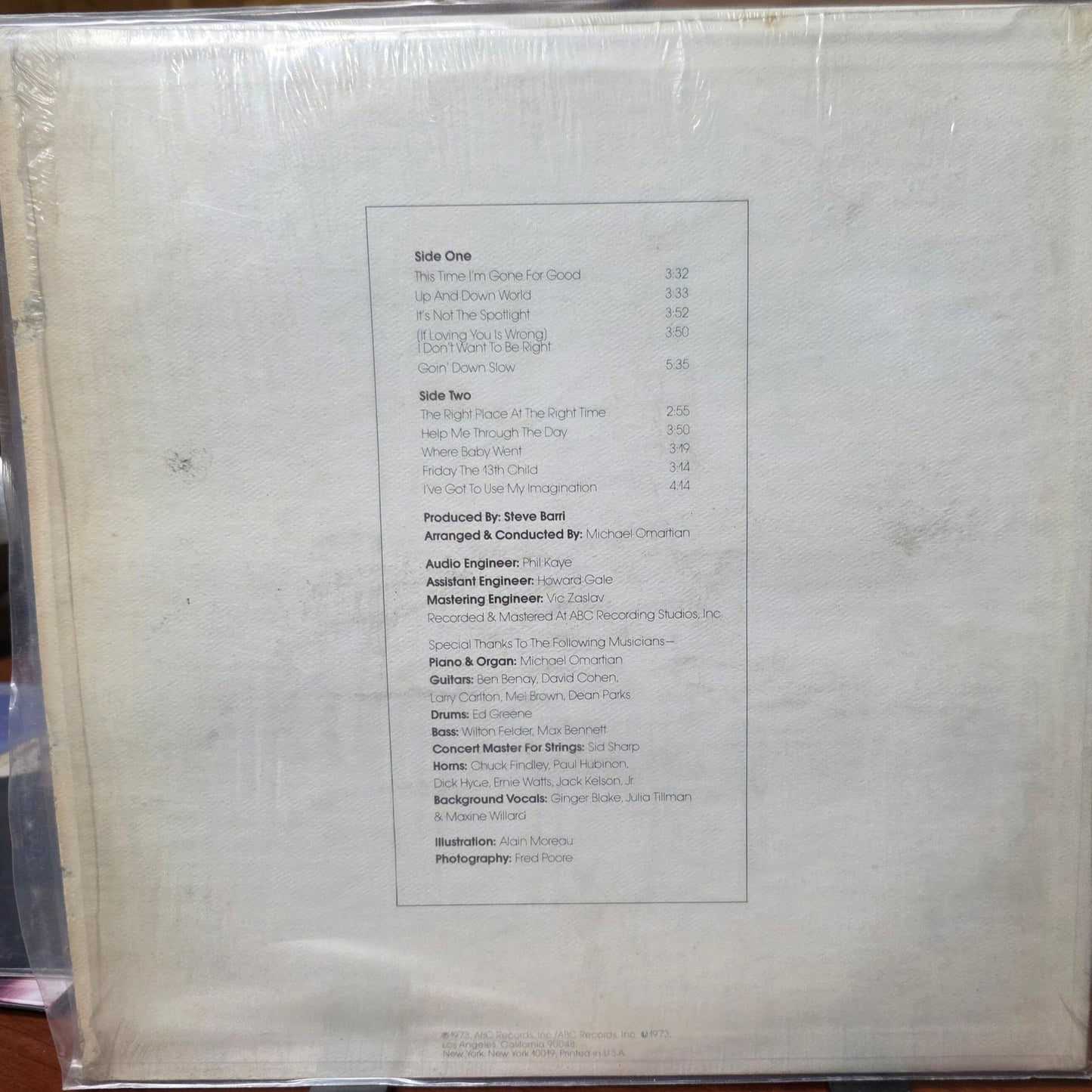 His California Album - Bobby Blue Bland -Original
