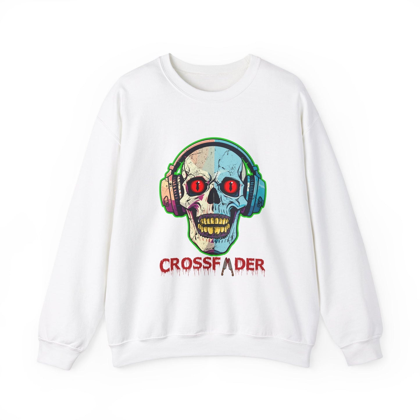 CROSSFADER SKULL W HEADPHONE Sweatshirt