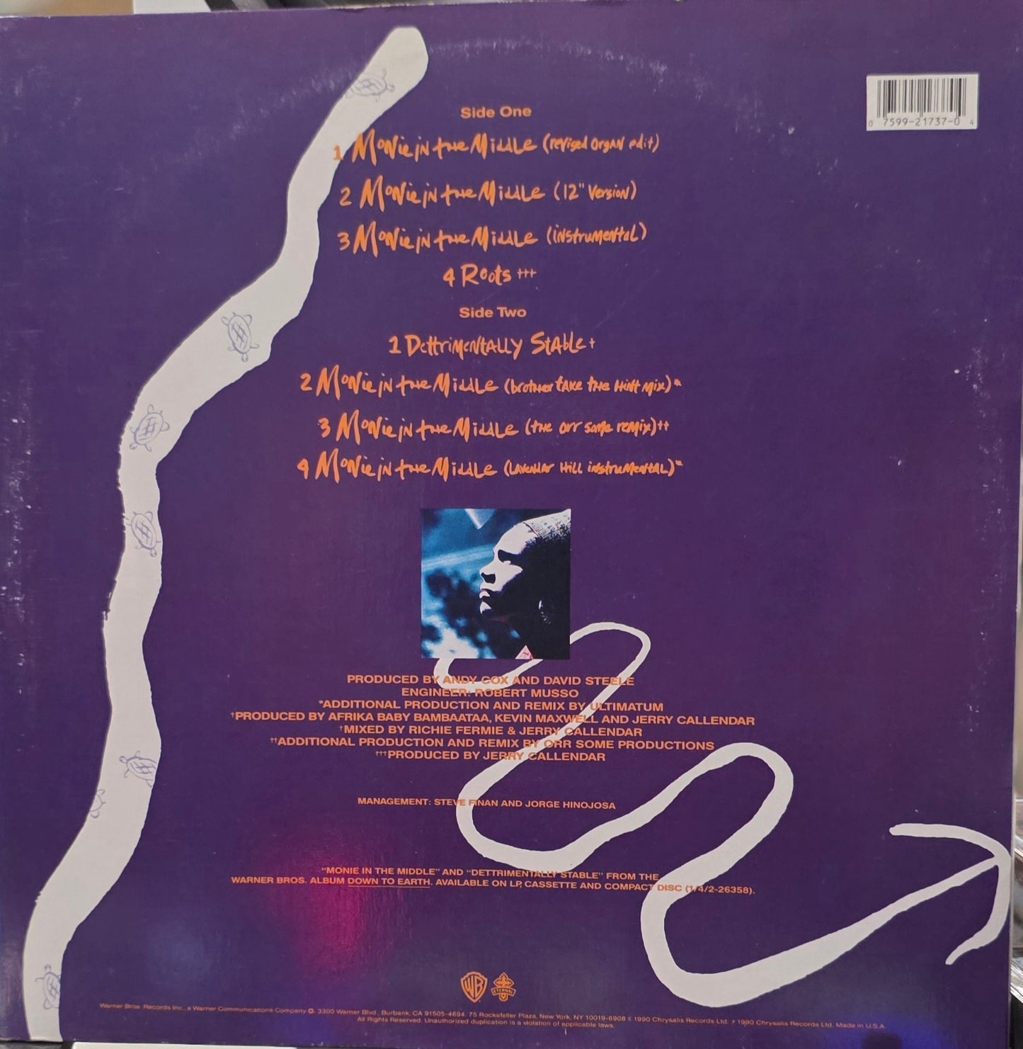 Monie Love - Monie in the Middle (Maxi-Single)