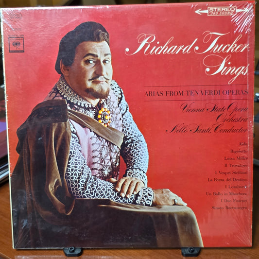 Richard Tucker Sings Arias From Ten Verdi Operas- Rarity