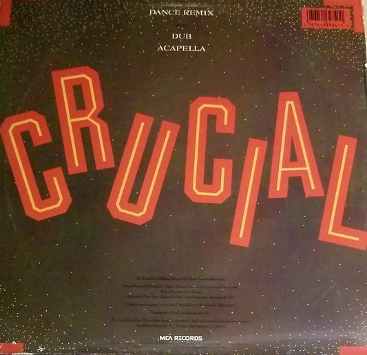 New Edition - Crucial 12" Single