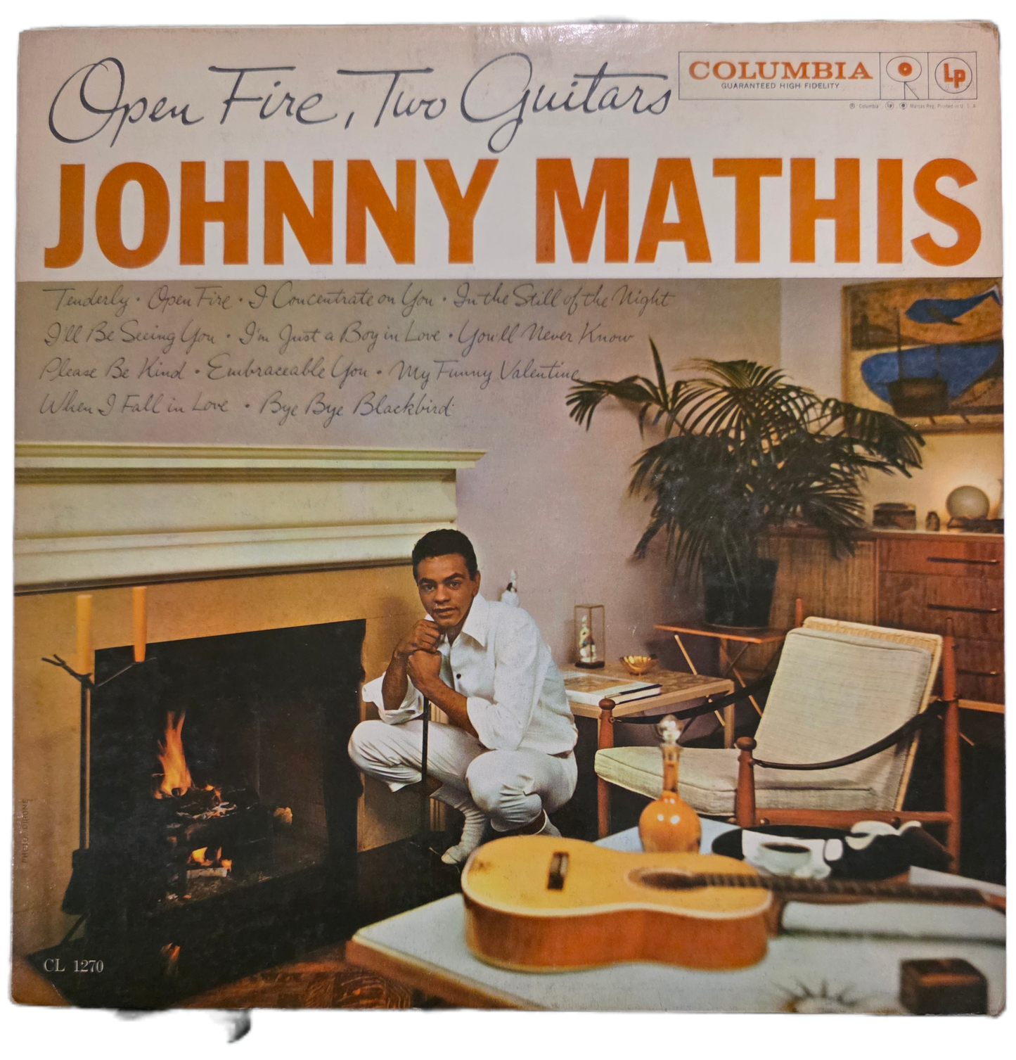 "Open Fire, Two Guitars" by Johnny Mathis