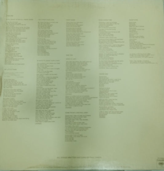 Paul Simon - Still Crazy After All These Years