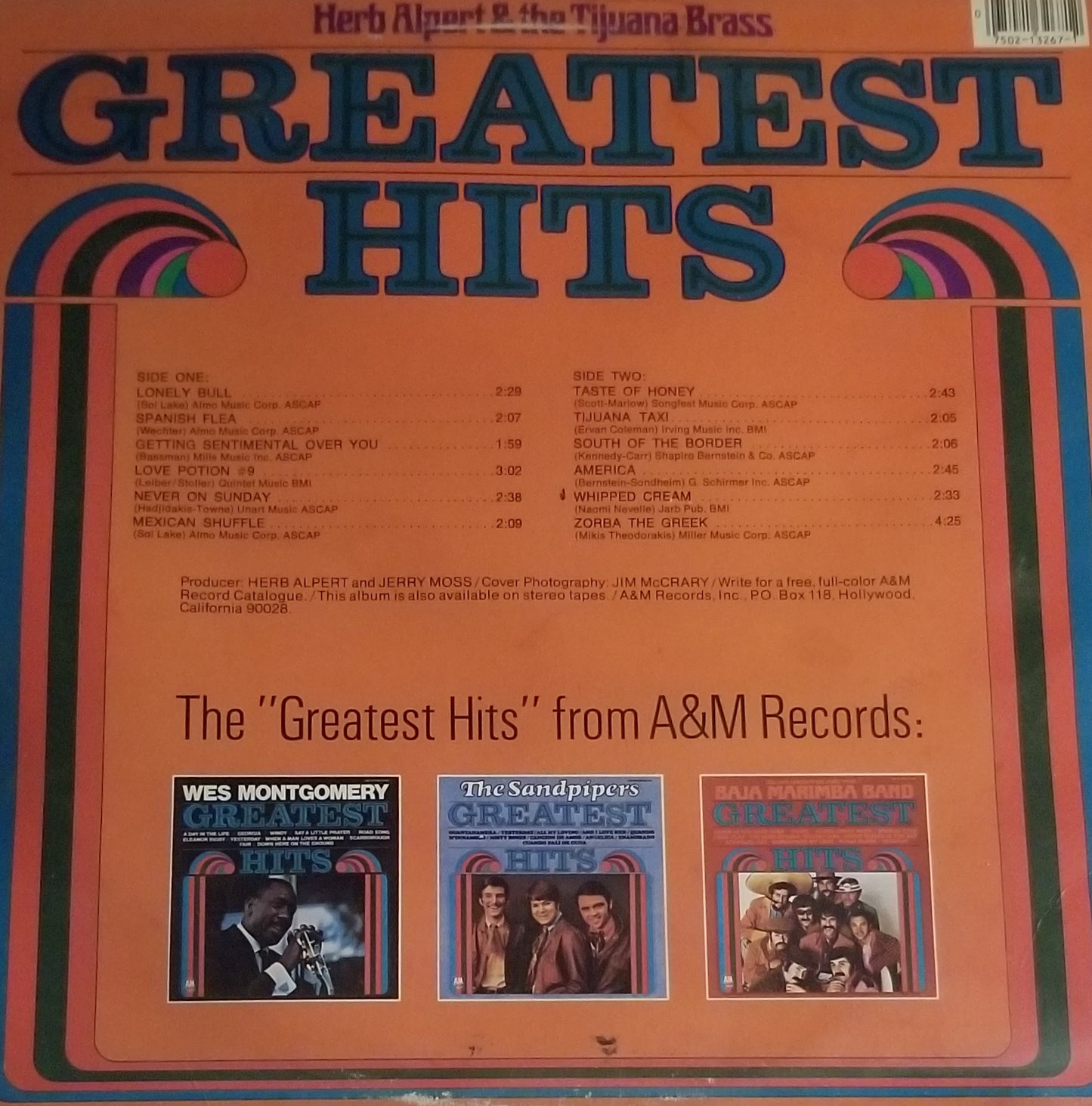 Herb Alpert & The Tijuana Brass - Greatest Hits